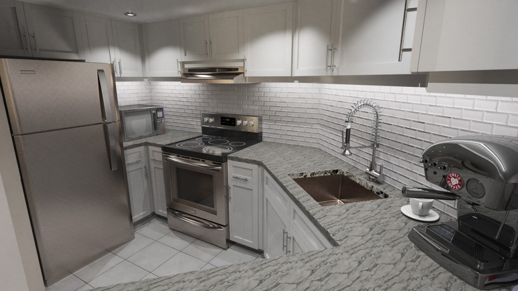 SOLIDWORKS Visualize - rendering wizualizacja mebla
